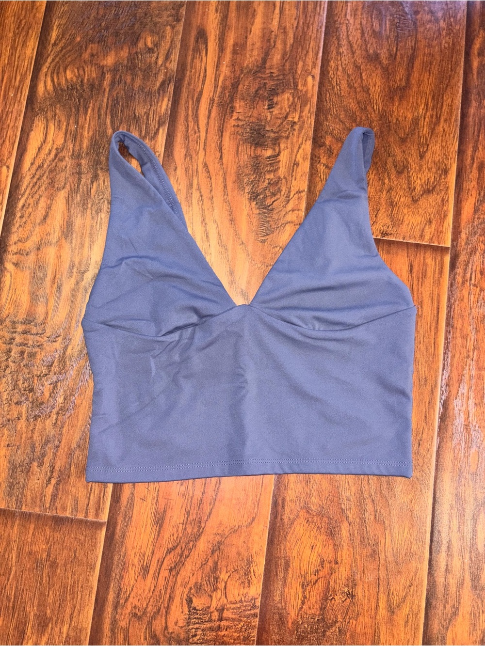Garage V-Neck Crop Top